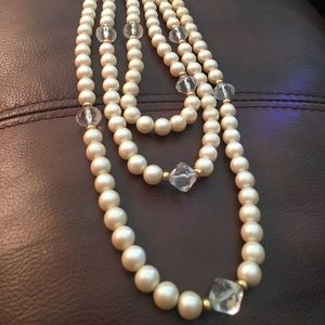 Vintage Freshwater Pearl Necklace - Xtra Long
